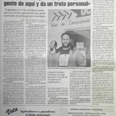 Entrevista en la Opinin de Zamora (26-01-2018)